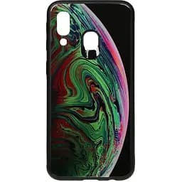 Чохол-накладка Toto Print Glass Space Case Samsung Galaxy A40 Green