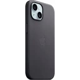 Чохол FineWoven Case with MagSafe для iPhone 15 Black AAA [94494] - мініатюра 2