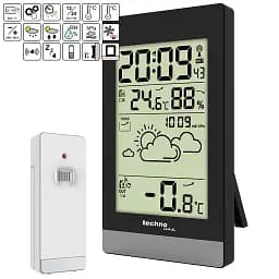 Метеостанція Technoline WS9132 Black (WS9132) - мініатюра 4