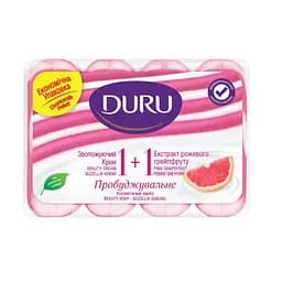 Мыло Duru 1+1 Soft Sensations Грейпфрут с увлажняющим кремом 4 шт. по 80 г