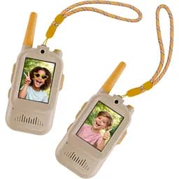 Дитяча відеорація Zazu Walkie Talkie бежева (ZA-WALKIETALKIE-01)