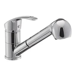 Змішувач для кухні з висувним виливом Haiba Mars 014 HB0266 Хром