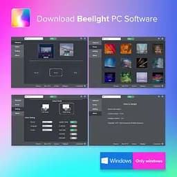 BTF-LIGHTING ПК Світлодіодне підсвічування Мікросхема WS2812B RGB IC для 13–39 дюймів Синхронізація кольорів з чотирьох сторін - мініатюра 6