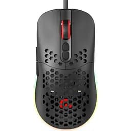 Миша GamePro GM395 чорний USB оптична сенсор SunPlus SPCP199 800-6400 dpi 7 кнопок RGB підсвічування 1.5 м