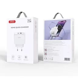 Зарядний пристрій XO 1xUSB QC3.0 + 1xUSB-C PD20W (XO-QC37) - мініатюра 3