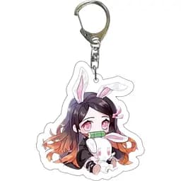 Брелок Клинок, який знищує демонів Demon Slayer акриловий (CH DS AK 02)