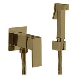 Гігієнічний душ прихованого монтажу Haiba Kubus 002 HB9625, Золотий