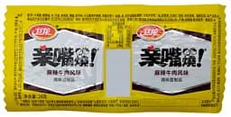 Снек латьяо Latiao Kiss Burn со вкусом говядины WEILONG, 25 г