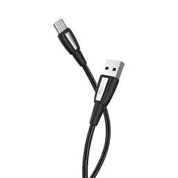 Кабель Hoco X39 Pisces Cable USB to Type-C 3A 1m Black