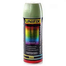 Емаль універсальна в балончику Unifix 400мл RAL 6021 зелений
