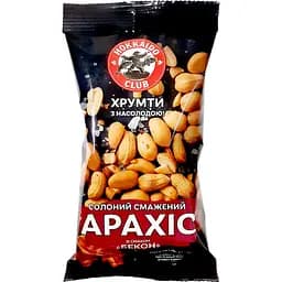 Арахіс Hokkaido Club смажений солоний зі смаком бекону 60 г