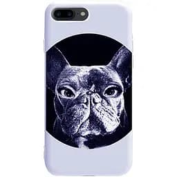 Чехол-накладка Toto Pure TPU 2 mm Print Case Apple iPhone 7 Plus/8 Plus #74 Dogbz White