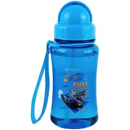 Пляшечка для води Kite Hot Wheels HW24-399, 350 мл синя (HW24-399)
