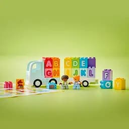Конструктор LEGO DUPLO Вантажівка з абеткою 36 деталі (10421) - мініатюра 5