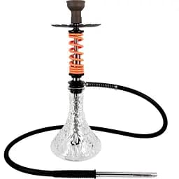 Кальян Trumpet Hookah Rider S Orange (колба Crystal Clear)