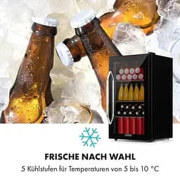 Холодильник для напоїв Klarstein Beersafe XXL Onyx (10034848) - мініатюра 5