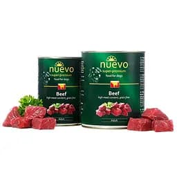 Консервы Nuevo Adult с говядиной для взрослых собак всех пород 800 гр