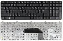 Клавіатура для ноутбука HP Pavilion (HDX9000) Black, RU/EN - мініатюра 3