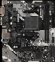 Материнська плата ASRock B450M-HDV R4.0 Socket AM4 (B450M-HDV R4.0) - мініатюра 2