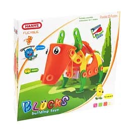 Конструктор на гвинтах "Бичок" HANYE J-7714, 59 елементів