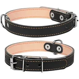 Нашийник Collar подвійний, 27-35х1,4 см, чорний