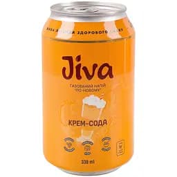 Напиток Jiva Крем-сода с подсластителем 330 мл