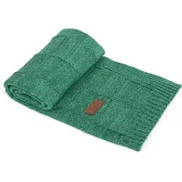 В'язаний плед Ceba 90х90 см зелений (8971200)