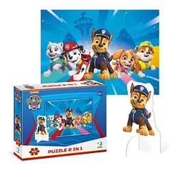 Дитячі Пазли Paw Patrol Готові до пригод DoDo 200163 60 елементів, з фігуркою - мініатюра 2