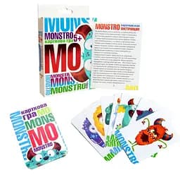 Настільна гра Monstro, 9.1x11.5x2.3 см, Стратег, 32068 (українською)