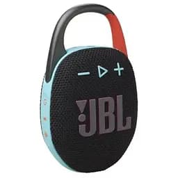 Портативная беспроводная колонка JBL Clip 5 (JBLCLIP5BLKOAM) с клипсой черно оранжевая