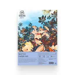 Альбом-склейка для скетчінга А5 "Sketch Pad" 30 аркушів (130 г/м2), білий папір, 99IDEA9-SPA5