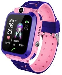 Смарт-годинник Uwatch Q12 Kid smart watch Pink - мініатюра 2