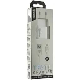 Мережевий зарядний пристрій Inkax CD-08 1A 1USB / Lightning
