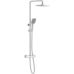 Душова система з термостатом Imprese Bilovec верхній душ 260x188 мм хром t048S00901SQ, Хром