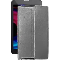 Чохол StatusCASE з екошкіри для планшету Pixus Touch 7 3G Сірий