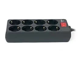 Фільтр живлення REAL-EL RS-8 Protect 1.8 м Black (EL122300021) - мініатюра 4