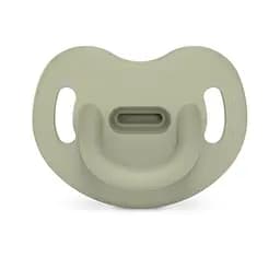 Пустушка силіконова Suavinex Colour Essence, анатомічна, 6-18 міс., зелена (308078)