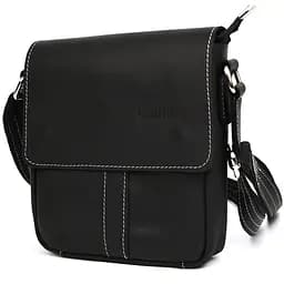 Небольшая мужская сумка через плечо кожаная LIMARY 22х18х5 см sum0028275