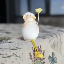 Великодній баранчик "Сонячний акцент" білий MIS LT