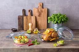 Каструля O Cuisine, скляна кругла 1.6л + 0.5л (204AC00/1643) - мініатюра 3