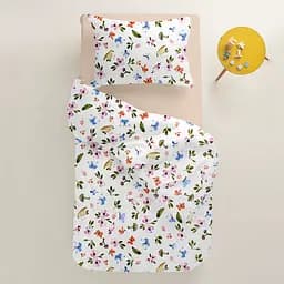 Комплект постільної білизни Cosas Happy birds CS4 Підлітковий білий (BirdsMushrooms_El80-Magnolia_155) - мініатюра 2