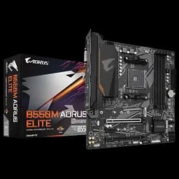 Материнська плата Gigabyte B550M Aorus Elite Socket AM4 (B550M AORUS ELITE) - мініатюра 4