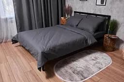 Комплект постільної білизни Moon&Star Бязь Gold Люкс Dark Blue King Size 220x240 наволочки 4х70х70