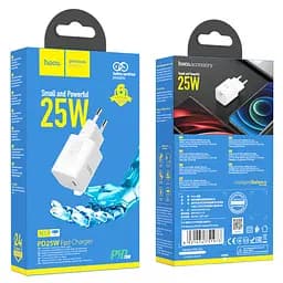 Зарядний пристрій блок Hoco N19 Rigorous 25 W USB-C вихід - мініатюра 2
