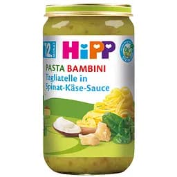 Органическая Паста НИРР Бамбини Тальятеле в Шпинатно-Сырном Соусе 250 г