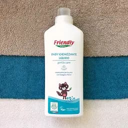 Органічний дезінфектор для прання дитячої білизни Friendly Organic Baby Igienizzante Liquido 1 л - мініатюра 3
