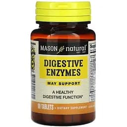 Пробіотики і пребіотики Mason Natural Digestive Enzymes, 90 таблеток
