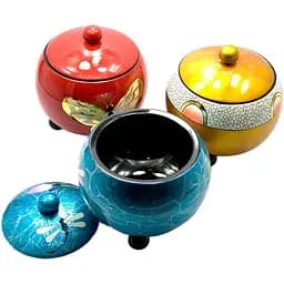 Шкатулка кругла 14х13х13 см  