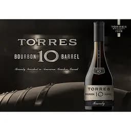 Бренді Torres Bourbon Barrel 10 yo 38% 0.7 л у подарунковій упаковці - мініатюра 4