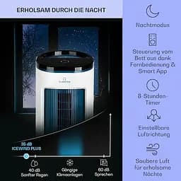 Охолоджувач повітря Klarstein IceWind Plus Smart 4-in-1 Синій (10040209) - мініатюра 2